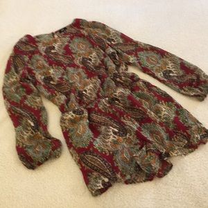 URBAN OUTFITTERS • Long Sleeve Backless Romper • Size Large • NWT